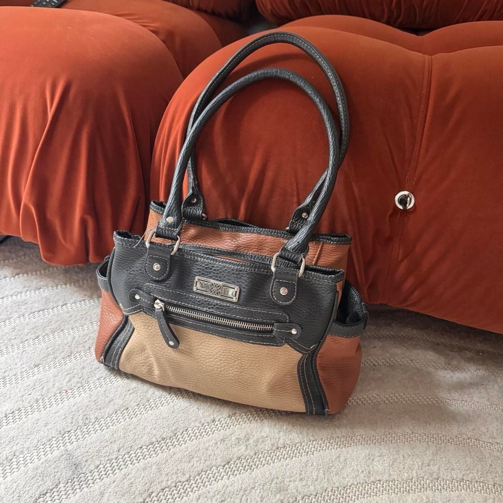 George colorblock shoulder handbag y2k Punk Boho Streetwear Party